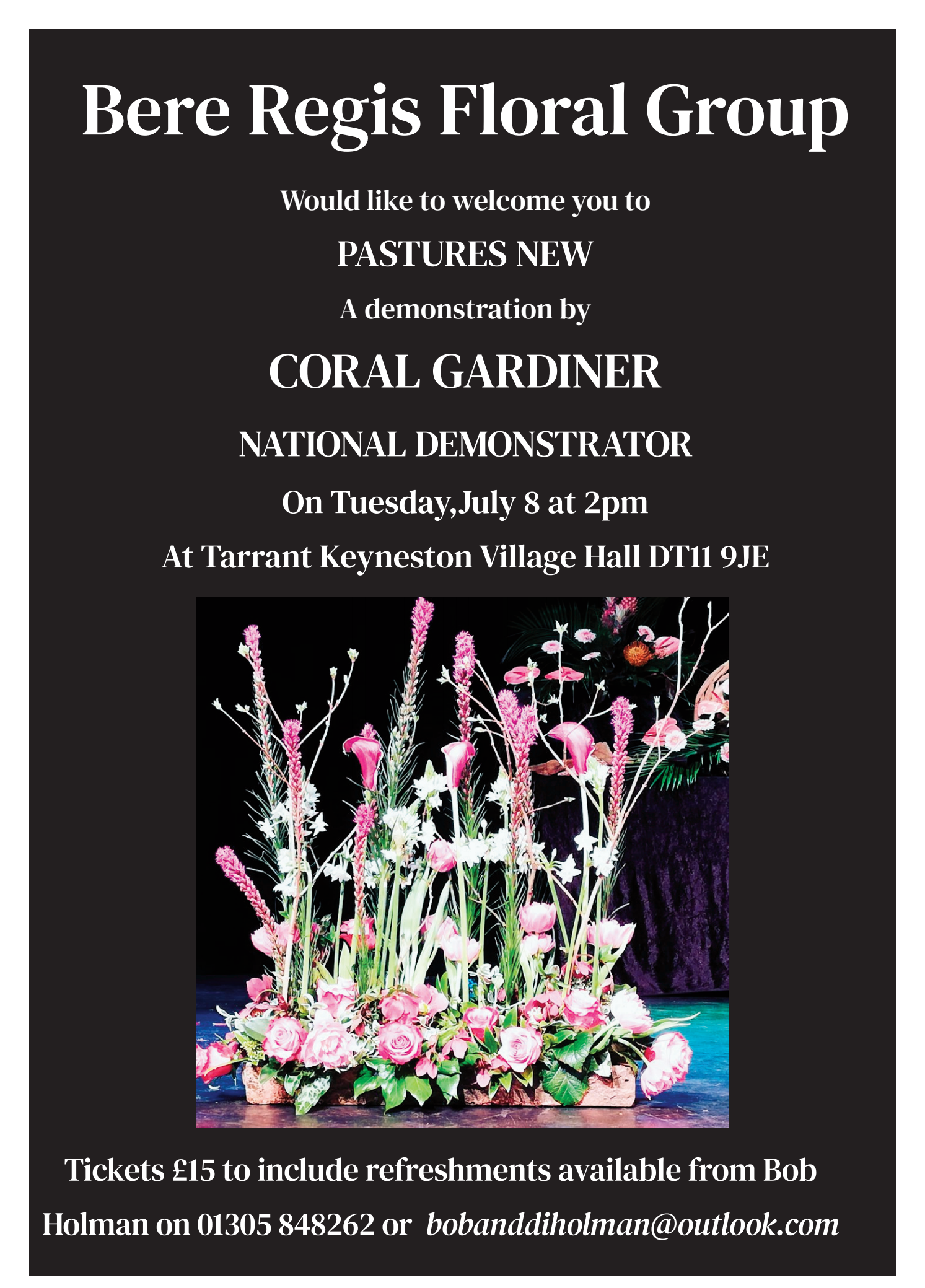 Bere Regis Floral Group Poster_1 Bere Regis Floral Group Poster_1