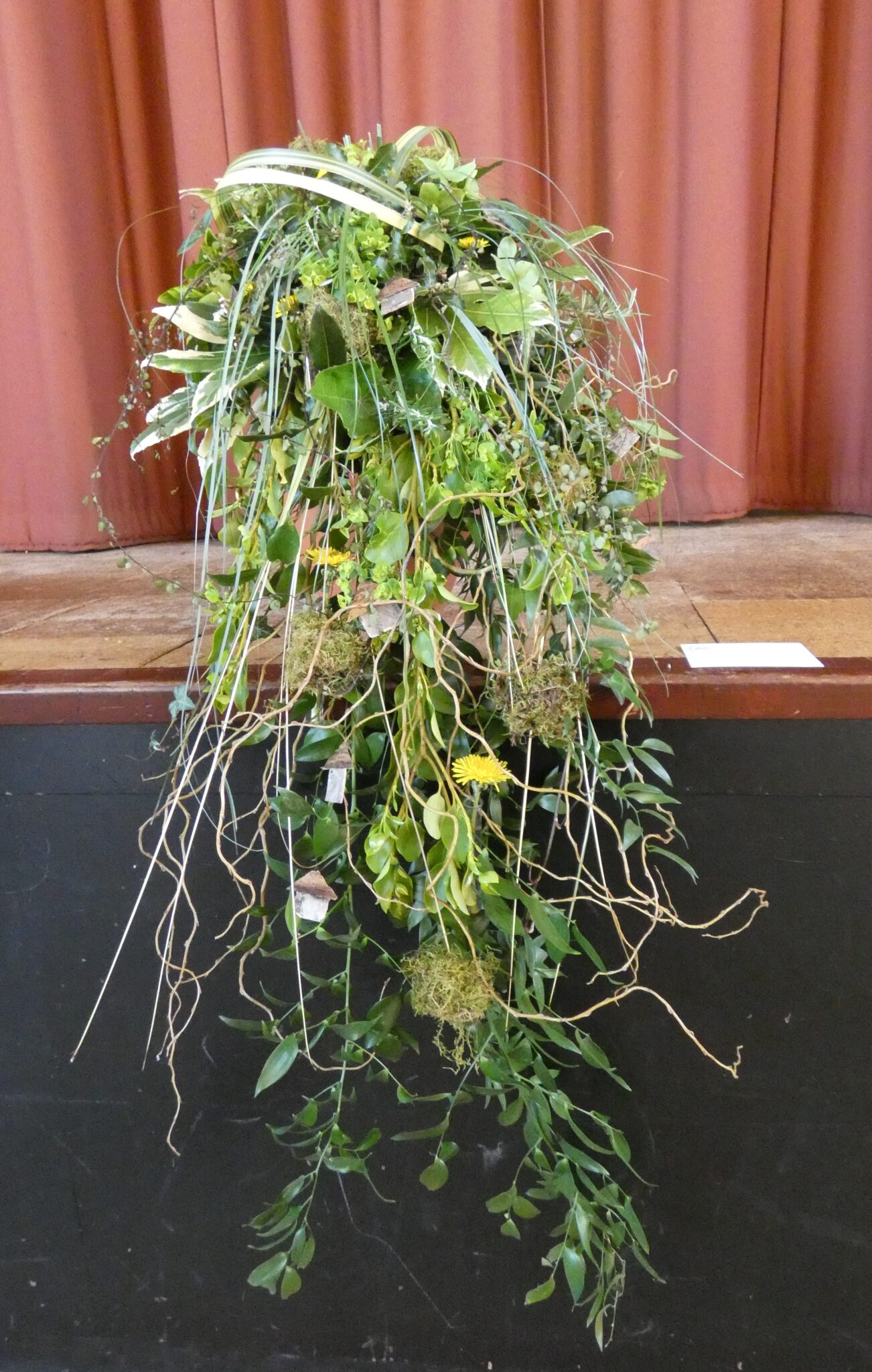 P1140076 1st Prize - Class 5 "Green green grass of Home" Cascade exhibit- Carrie Diamond- Dorchester & Owermoigne