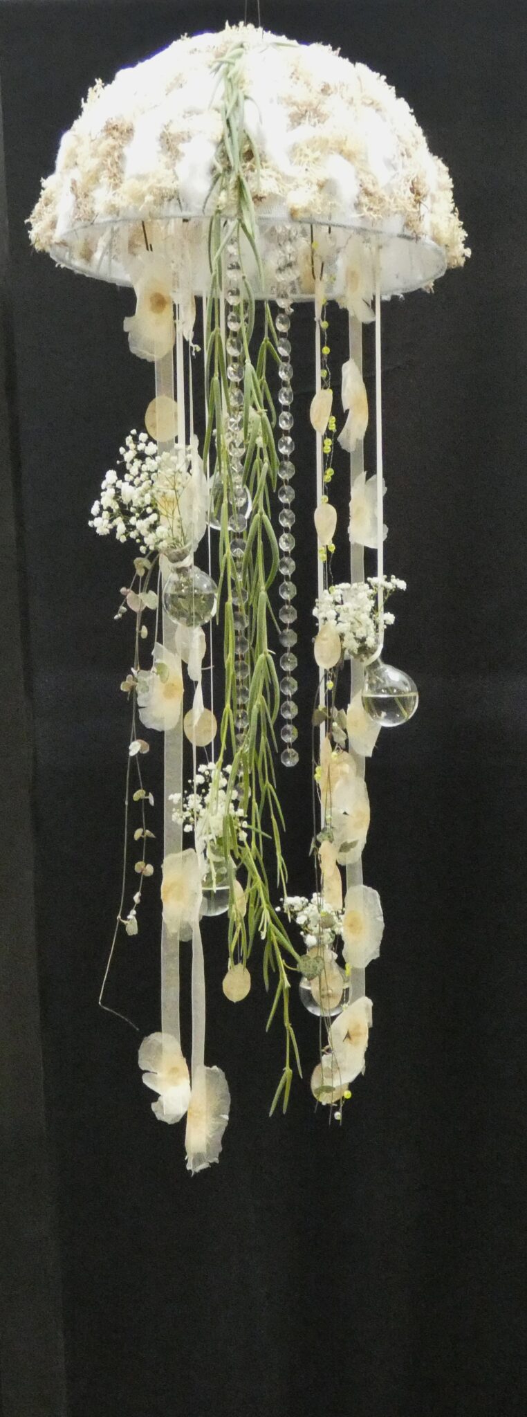 Suspended 1st Prize Class 6 "April Showers" A Hanging exhibit - Anne Clark - Colehlll
